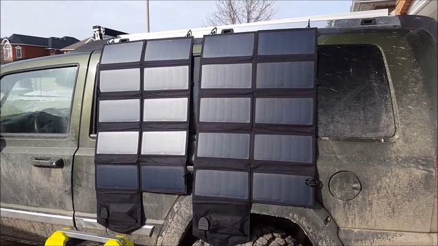 Allpowers 60w folding solar X2