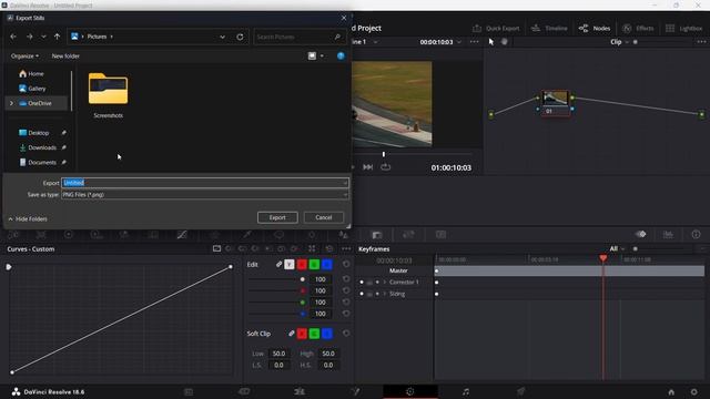 How To Export a Freeze Frame Davinci Resolve