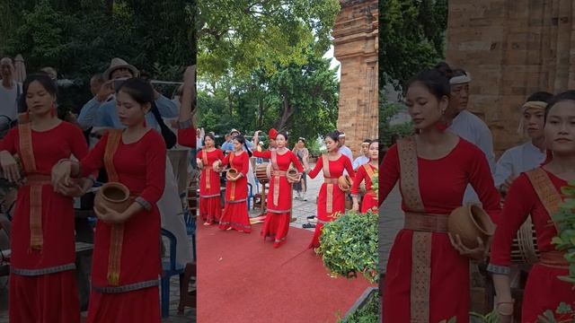 Чамские башни Понагар, Нячанг,  Кханьхоа,  Вьетнам,  представление,  июнь 2024 #понагар #nhatrang