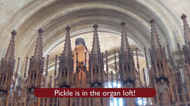 Cathedral organist in danger?