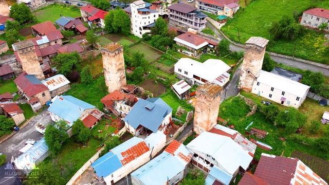 Experience Mestia: A 4K Aerial Journey through Georgian Beauty