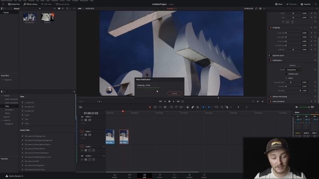 How to Stabilize in Davinci Resolve 16 - Fast Fridays Episode 8