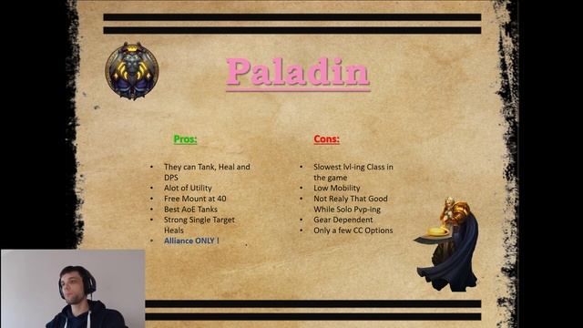 Classic Wow Class Overview