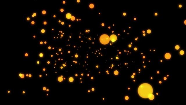 Particle effect black screen overlay