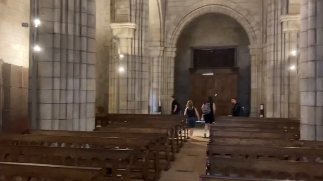 Altars and Saints in the Porto Cathedral ( Sé do Porto) in Porto, Portugal