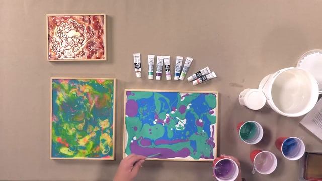 Mixed-Media DaVinci Liquid Art Panels - Raised Lip Demo