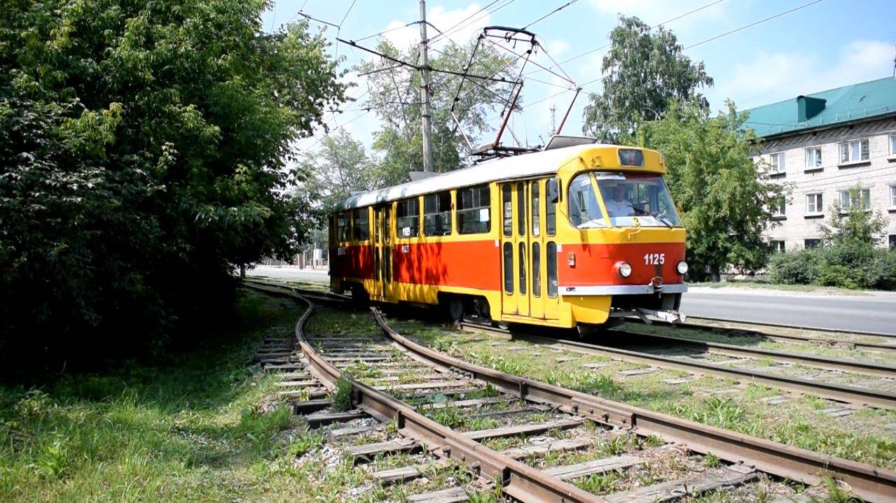 Трамвай Tatra T3SU-1125