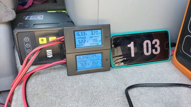 Rich Solar 150w Solar Panel Producing power throughout day