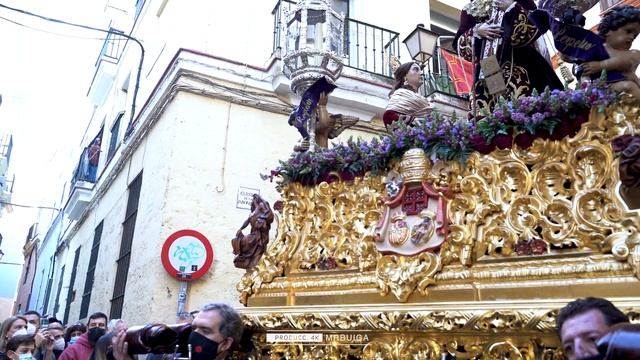 |4k| Nazareno de Cádiz por Santa María 2021 |Traslado SIC para la Santa Misa|
