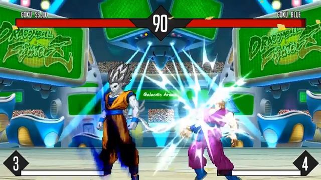 Прохождение Мугена DBZ Extreme Butoden | Сон Гоку Супер Сайян 10