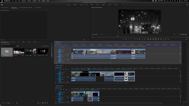Clip STRINGOUTS And PANCAKE Timeline In Adobe Premiere Pro CC