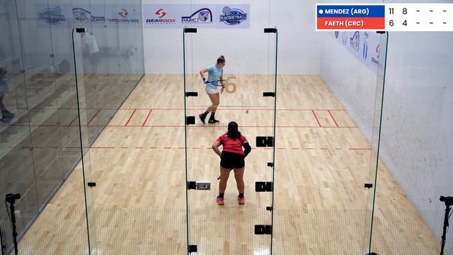 N. MENDEZ (ARG) VS L. FAETH (CRC)│POOL PLAY | WOMEN'S SINGLES