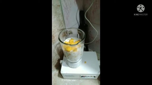 How to chill Mango 🥭  milk shack at home .....