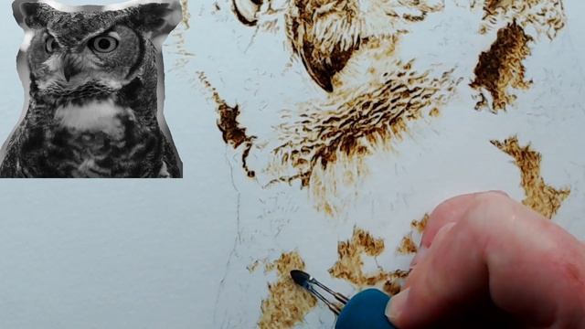 Pyrography: LIVE Wood Burning. Slowing down to help achieve more realism. Quality v. Quantity