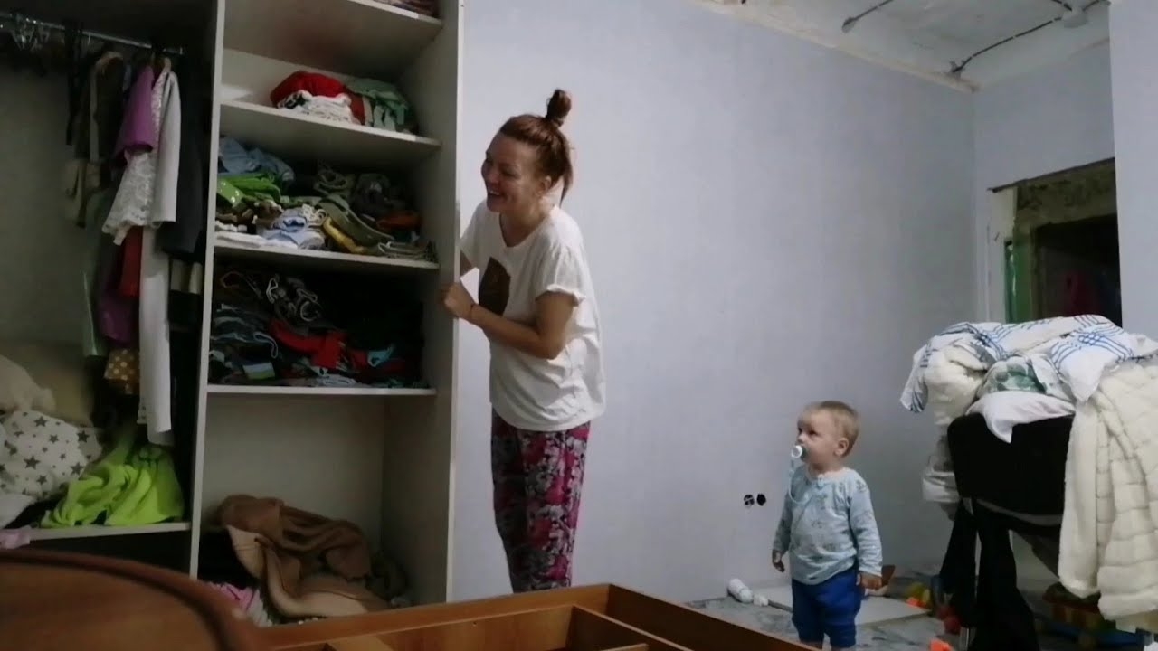 Влог, глобальная перестановка! 🚪 Переставляем шкаф и меняем обстановку