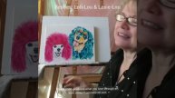 Studio Time: Loli-Lou the Toy Poodle and Lexie-Lou the Cockalier Pet Portrait