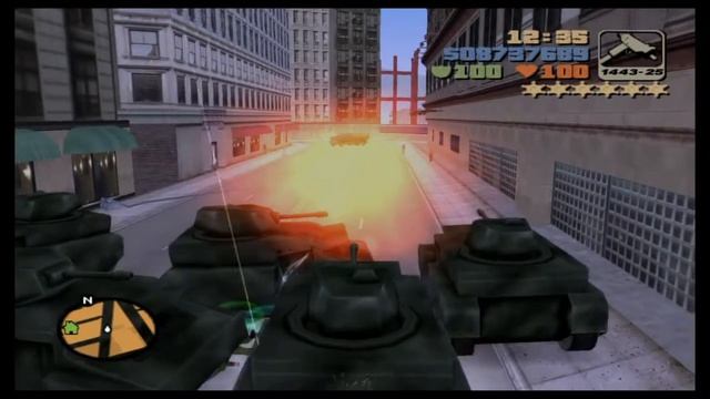 gta 3...18 tanks (Je t'aime mon amour)