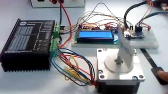 Driver motor a pasos M542 con Arduino mini Atmega168, Mecathings