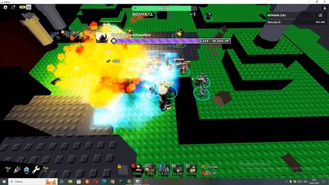 Tower Defense Simulator ретро ивент карта 5 прохождение