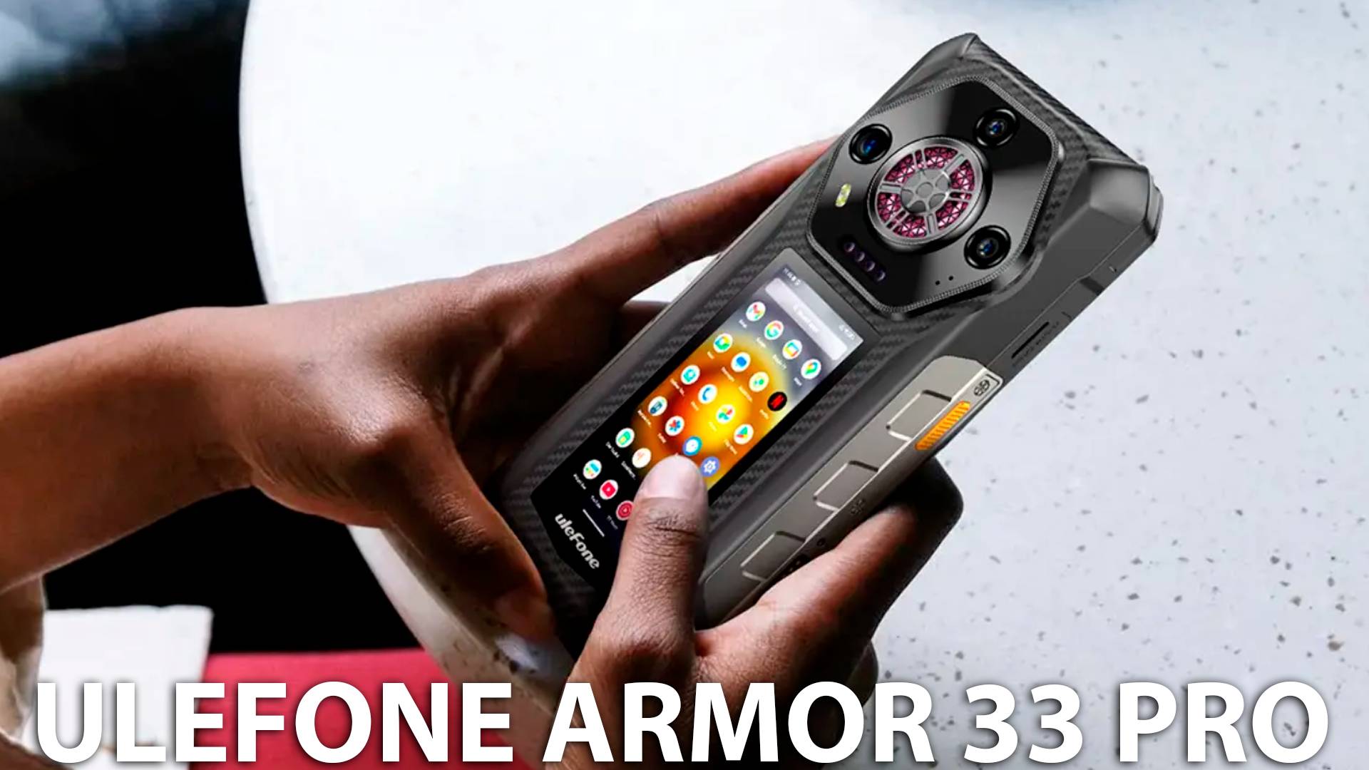 Ulefone Armor 33 Pro первый обор на русском