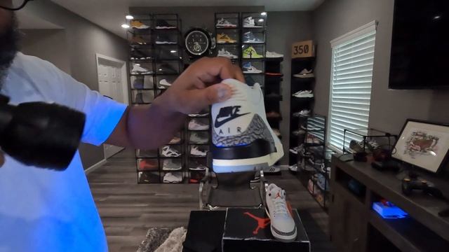 NIKE Air Jordan 3 RETRO: White Cement REMASTERED - unbox and review