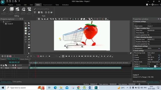 ZOOM IN EFFECT ON VSDC 🎯 ZOOM OUT EFFECT ON VSDC 🎯 ZOOM EFFECT ON VSDC 🎯VSDC VIDEO EDITOR TUTORIAL👈