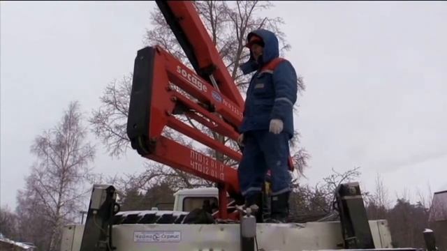 Восстановление электроснабжения после мощного циклона