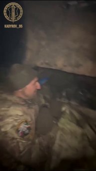 Кадыров показал видео операции ВС РФ «Поток» в Курской области