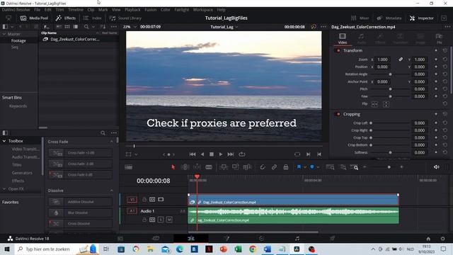 Learn how to generate PROXY Media in DaVinci Resolce to Avoid LAG while editing!