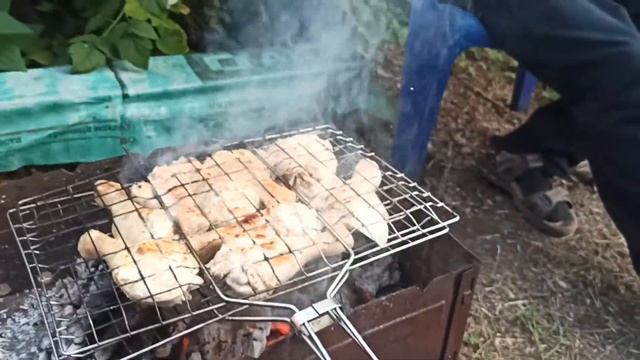 куриные голени на решётке гриль