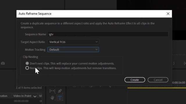 Automatically Reframe a Sequence | Adobe Social Media Video Course