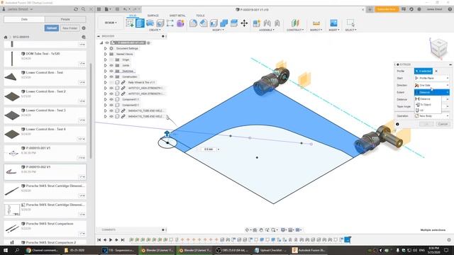 Porsche 944 Rally Build - Front Suspension - Part 3