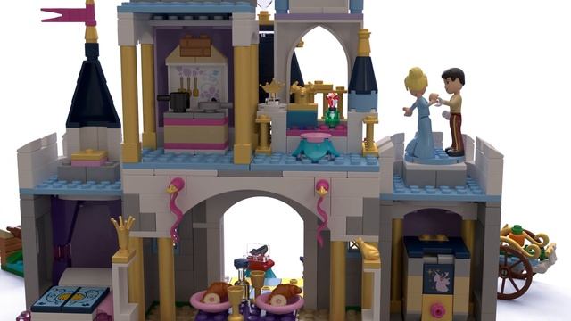 Le palais des rêves de Cendrillon LEGO Disney 41154