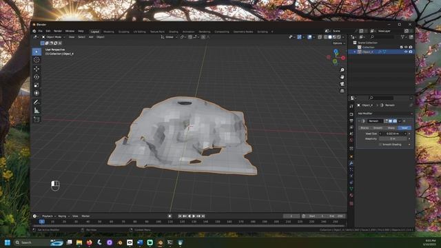 Fix Holes in Instant Meshes
