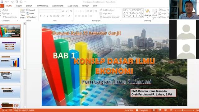 Pembagian Ilmu Ekonomi   Ekonomi Kelas X Semester Ganjil