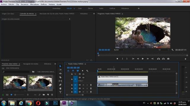 COMO HACER SLOW MOTION CON VIDEOS A 30 FPS // PREMIERE CC 2018