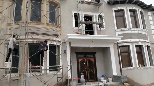 пенопластдан  фасад махсулотлари ва дизайн проект