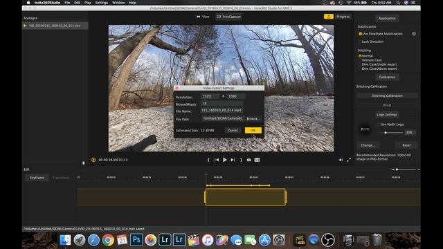 Insta 360 ONE X First Look for MTB