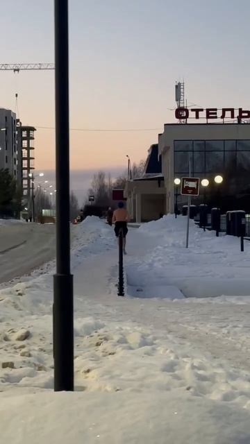 МОРОЗ НЕ ПРЕГРАДА ДЛЯ БЕГА