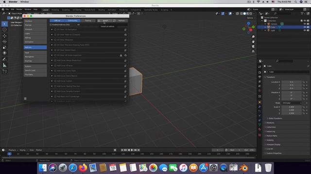 Add an alternative addon for screencast keys in latest version of blender 3.2.2