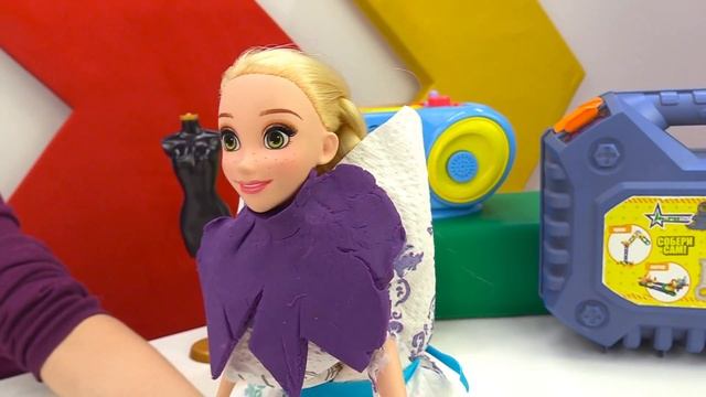 Рапунцель в Шоу Ох уж эти куклы! Платье для куклы своими руками DIY