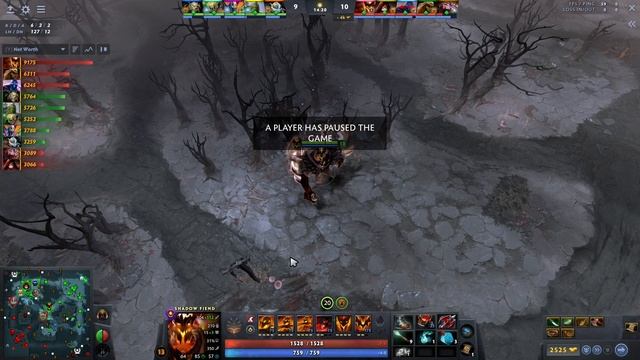 Shadow Fiend Gameplay Miracle with Butterfly and 22 Kills - Dota Ringmaster