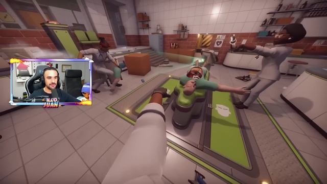 MEJORES MOMENTOS DE ILLOJUAN EN SURGEON SIMULATOR 2 👨⚕️ | ft. Andrés y Guille