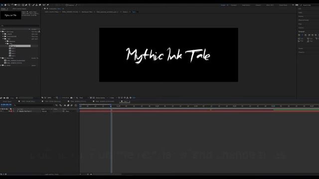 How to Mythic Ink Bundle for Adobe After Effects