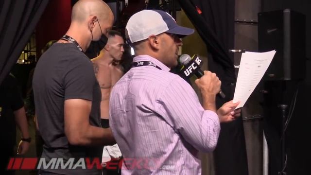 UFC Vegas 11 Weigh-Ins: Colby Covington vs Tyron Woodley