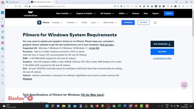 WAJIB TAU SPESIFIKASI LAPTOP UNTUK FILMORA 11 TERBARU INI