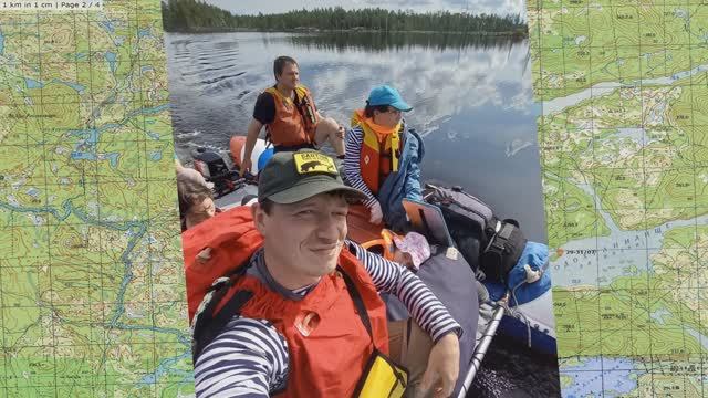 Фильм о походе на Иовское водохранилище под трэк "Течёт большая река" (Пикник)