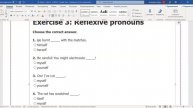Reflexive Pronouns - 27.04.22