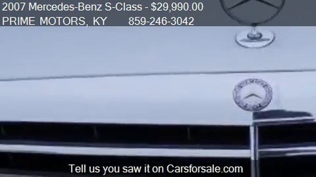 2007 Mercedes-Benz S-Class S550 4Matic for sale in Lexington