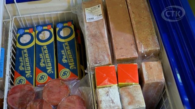 За деликатесами отправляемся в рыбный павильон «Рыба и морепродукты»